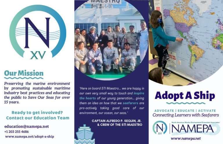 thumbnail of Adopt A Ship Trifold Brochure